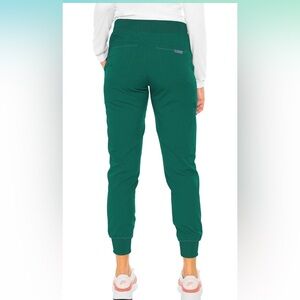 Med Couture scrubs joggers-Hunter Green -XS